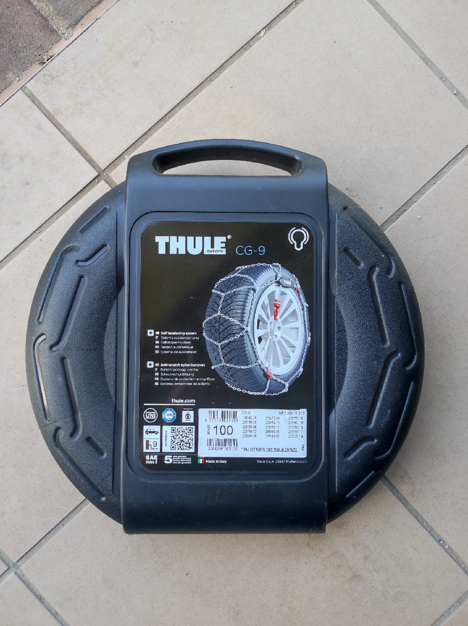 KONIG CG-9 / THULE CL-6 LANCUCHY NA КОЛЕСА 100 