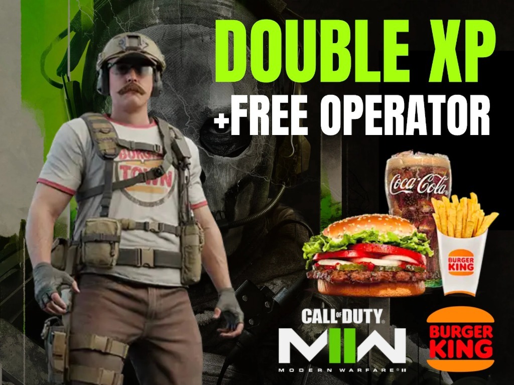 Call of Duty Modern Warfare II Burger King DLC Warszawa Kup teraz