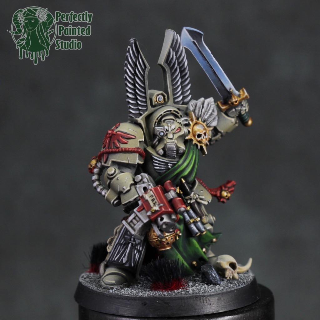 Dark Angels Deathwing Terminator Sergeant WH40K Gliwice Licytacja