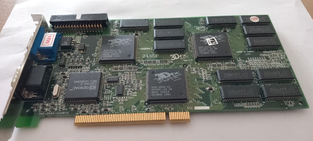 3dfx voodoo 2 2455p retro Czernikowo Licytacja na Allegro Lokalnie