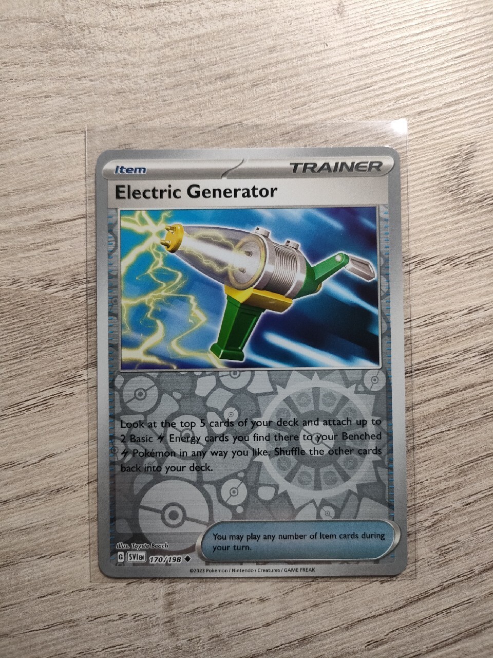 Electric Generator reverse Scarlet & Violet Andrzejów Duranowski