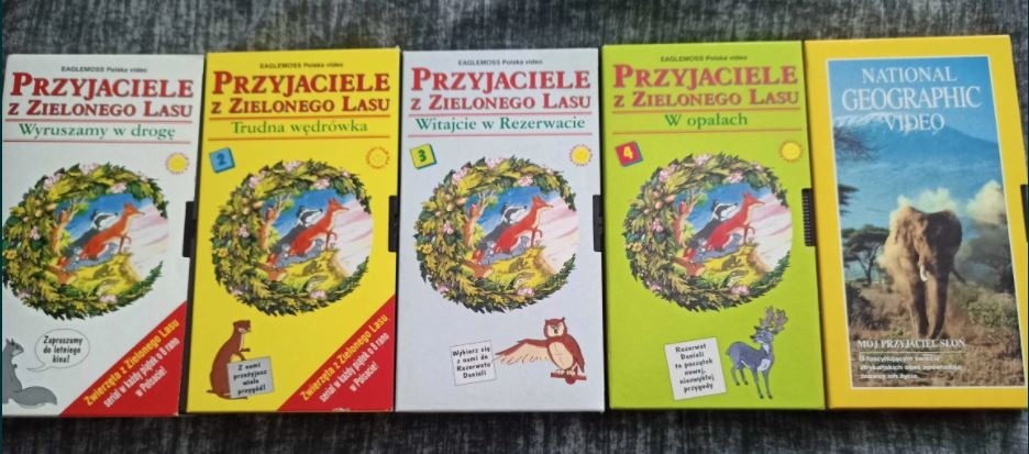 Przyjaciele Z Zielonego Lasu Kasety Vhs Bajki Kup Teraz Za 60 00 Zl Plock Allegro Lokalnie