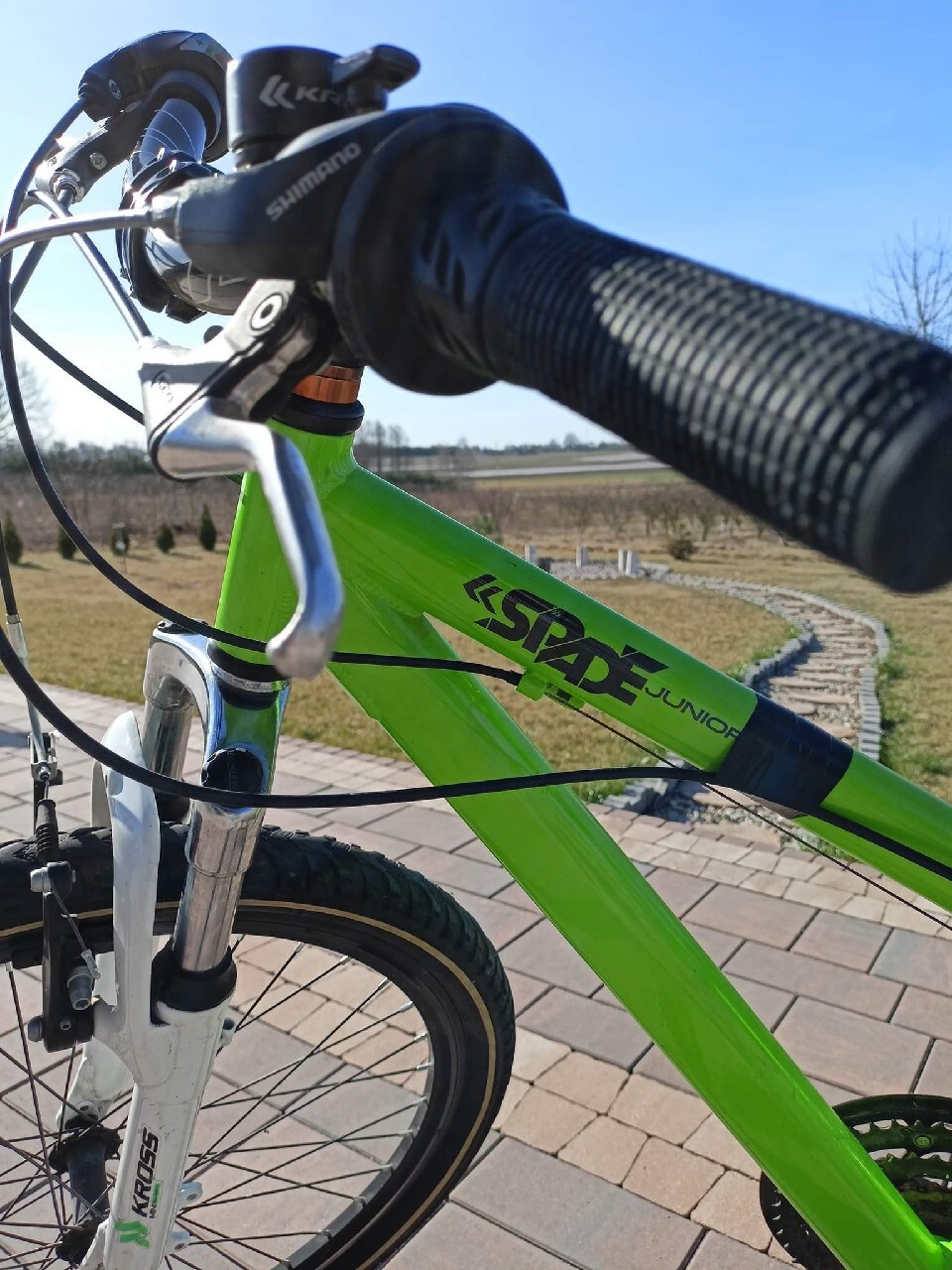 Rower Kross zielony "Kross Spade junior" Sarny Ogłoszenie na