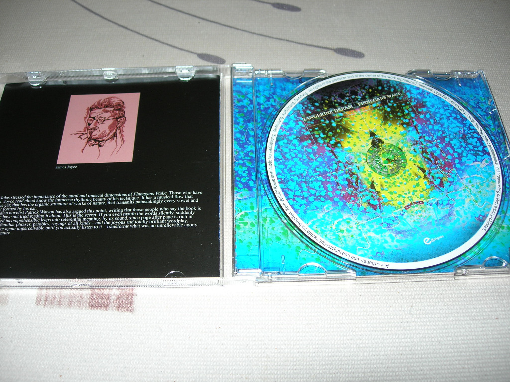 TANGERINE DREAM JAMES JOYCE FINNEGANS WAKE Olsztyn Kup teraz na