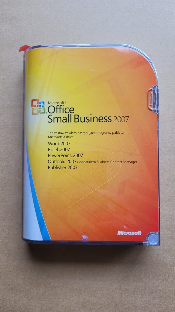 Microsoft Office Small Business 2007 PL BOX 2 PC Katowice Kup teraz