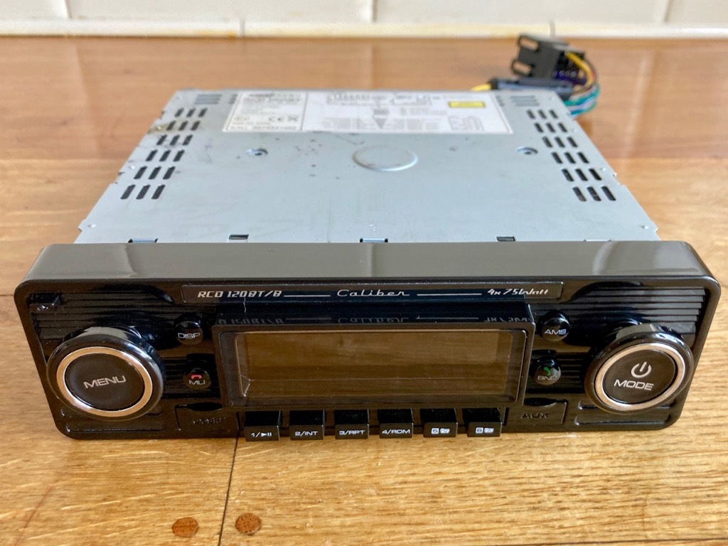 retro radio samochodowe RCD 120 BT/B CALIBER Warszawa Kup teraz na
