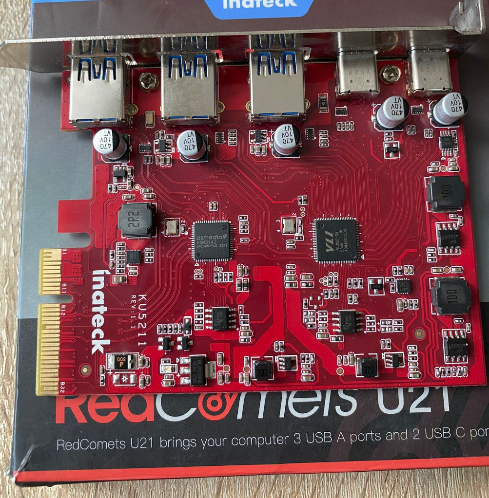 Kontroler Inateck USB C, PCIE, KU5211, uszkodzony Tczew Kup teraz