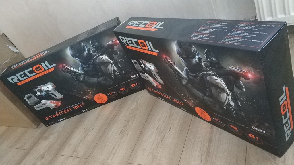 Laser Tag Goliath Recoil zestaw pistolet paintball Zabrze Licytacja