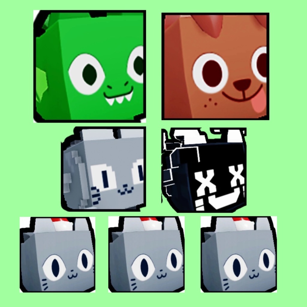 Zestaw 7 Huge Cat Pet simulator X Warszawa Kup teraz na Allegro