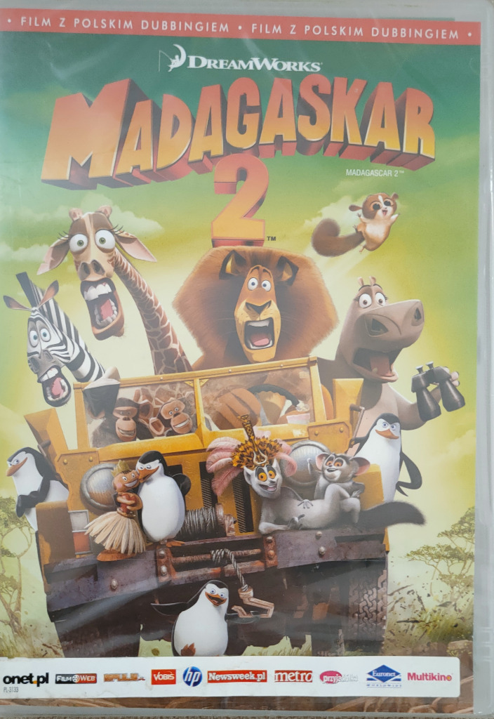 Madagaskar 2 Film Folia | Poznań | Kup teraz na Allegro Lokalnie