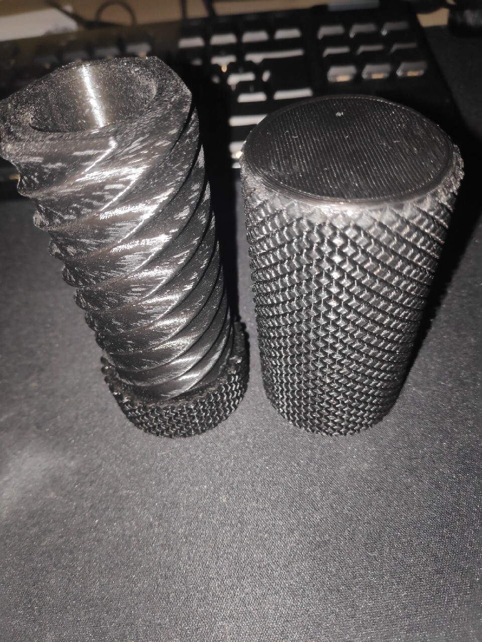 Knurled Twist Container czarny 3D print Warszawa Kup teraz na