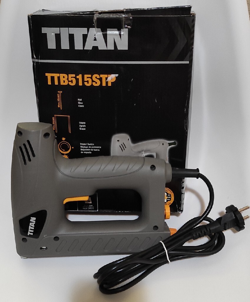 Electric Stapler Nail Titan TTB515STP