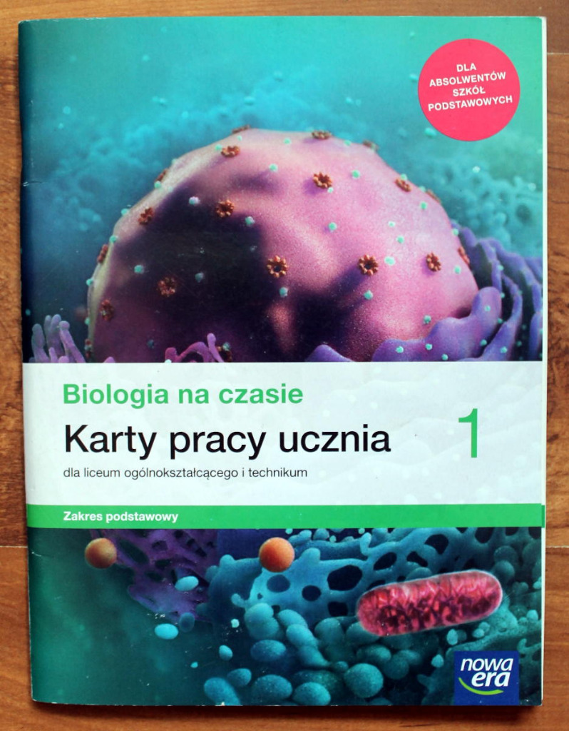 Biologia Na Czasie 1 Podręcznik Dla Szkół Ponadgimnazjalnych Zakres Podstawowy Biologia na czasie 1 Karty pracy zakres podstawowy | Gałków Mały | Kup