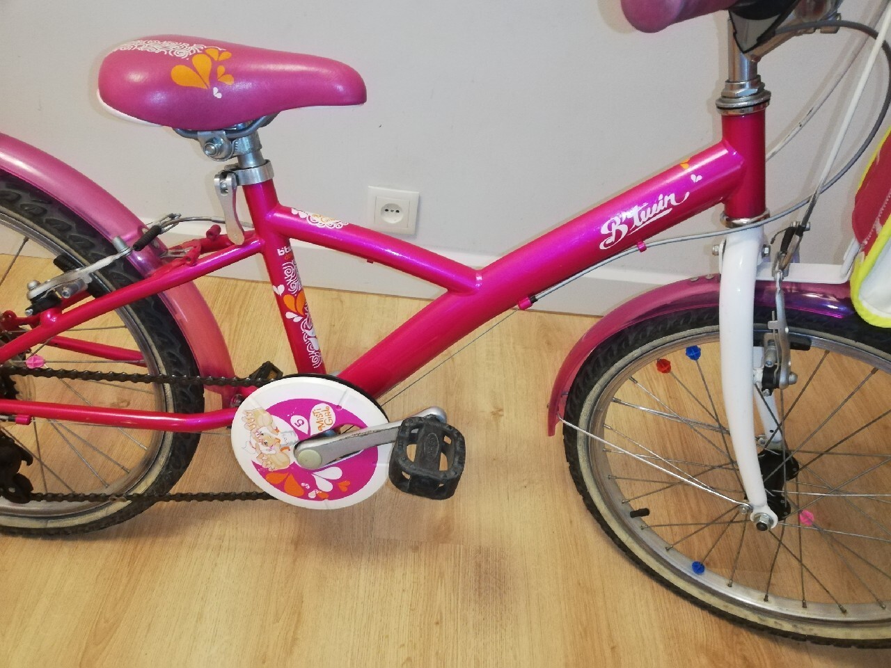 Rower b twin 20 cali koła mistigirl decathlon Poznań Ogłoszenie na