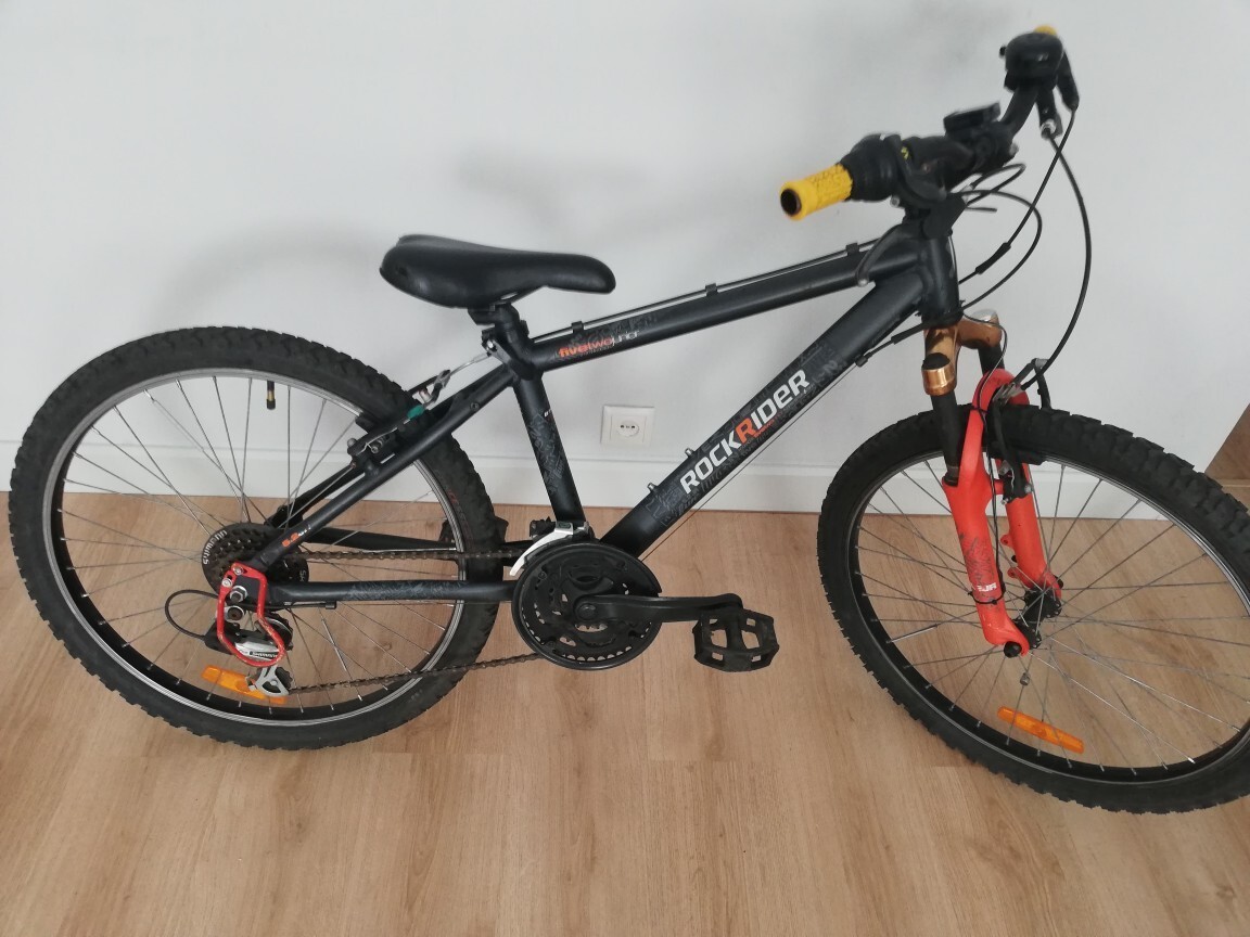 Rower b twin 24 cale decathlon rockrider aluminiow Poznań