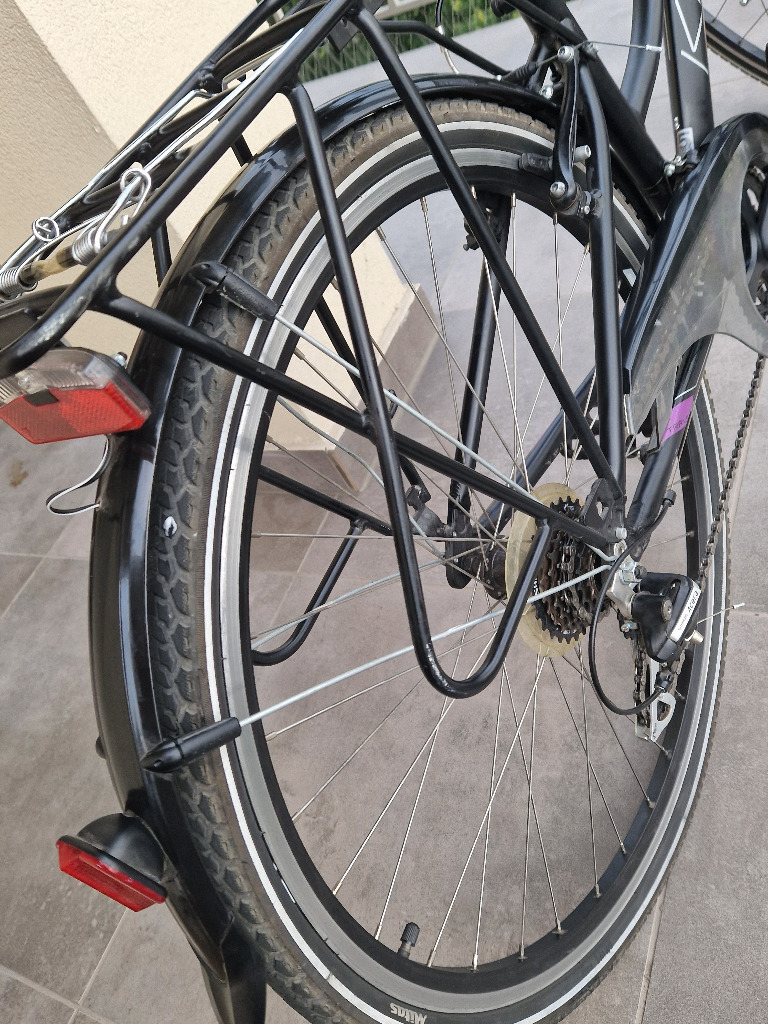 Rower KROSS TRANS 3.0. damski S, czarny/fiolet Kraków Kup teraz na