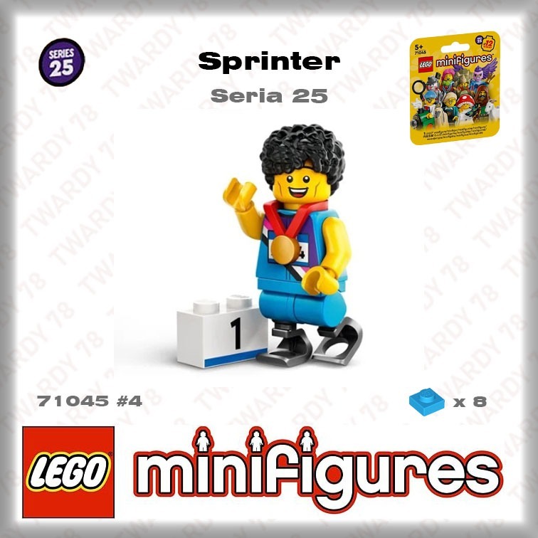 71045 LEGO SERIA 25 Sprinter 4 NOWY | Żernica | Kup teraz na Allegro ...