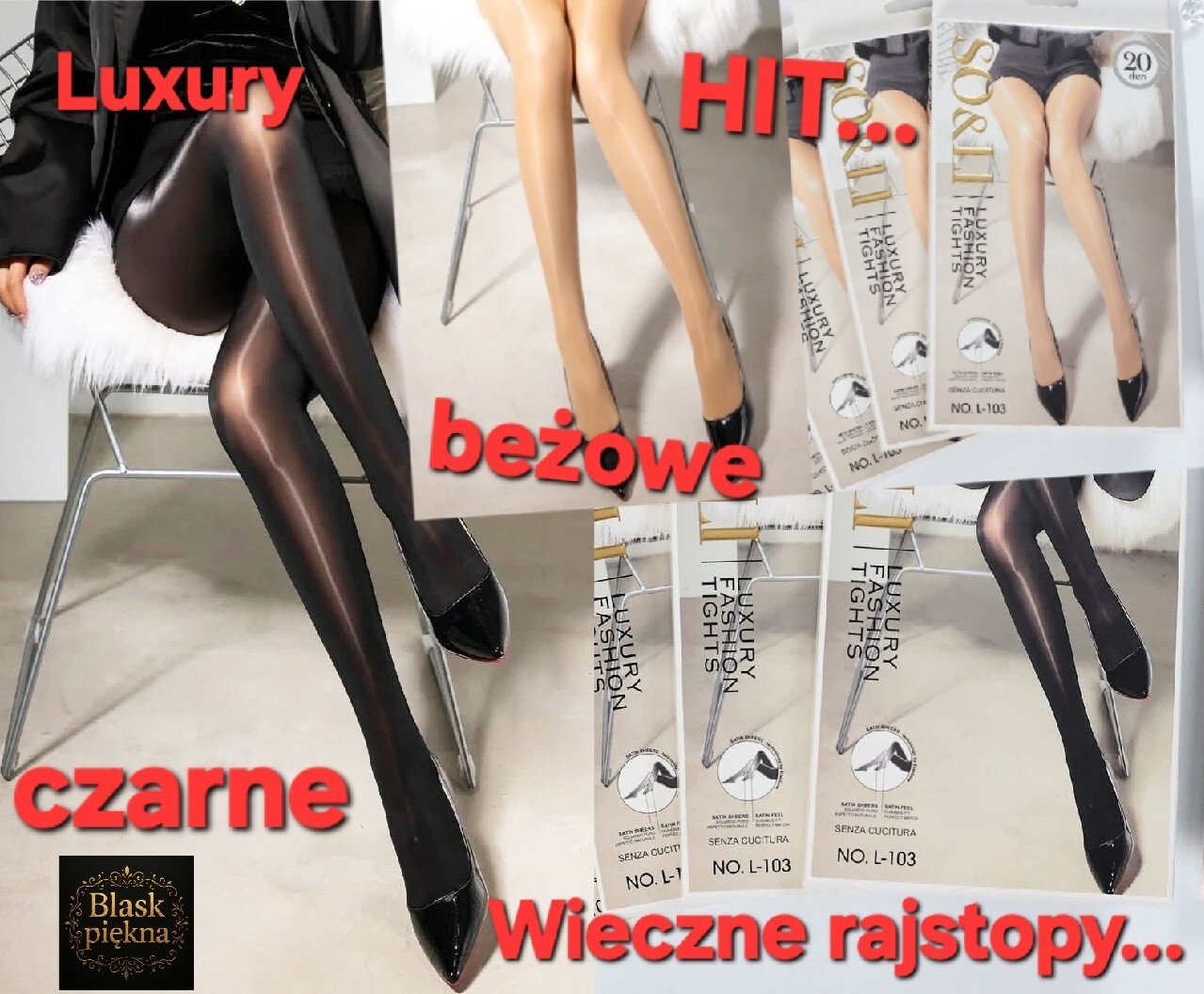 Wieczne rajstopy Luxury | Poznań | Kup teraz na Allegro Lokalnie