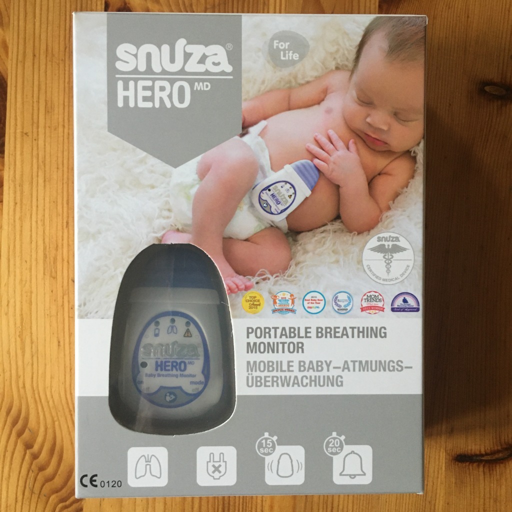 Snuza Hero MD przenośny monitor oddechu klips Katowice Licytacja