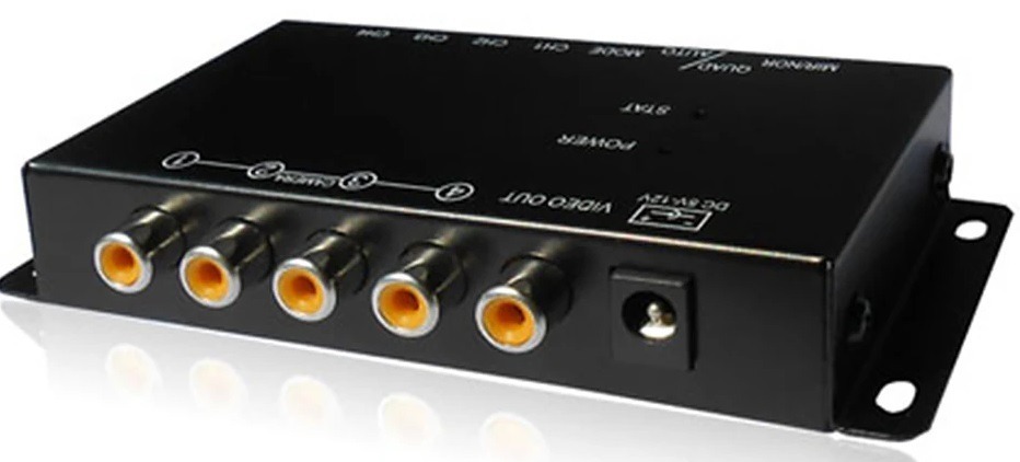 Switch sygnału video 4 kamer | PIONKI | Kup teraz na Allegro Lokalnie