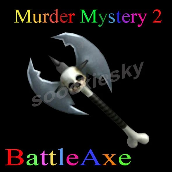 BattleAxe ROBLOX MURDER MYSTERY 2 Szczerców Kup teraz na Allegro