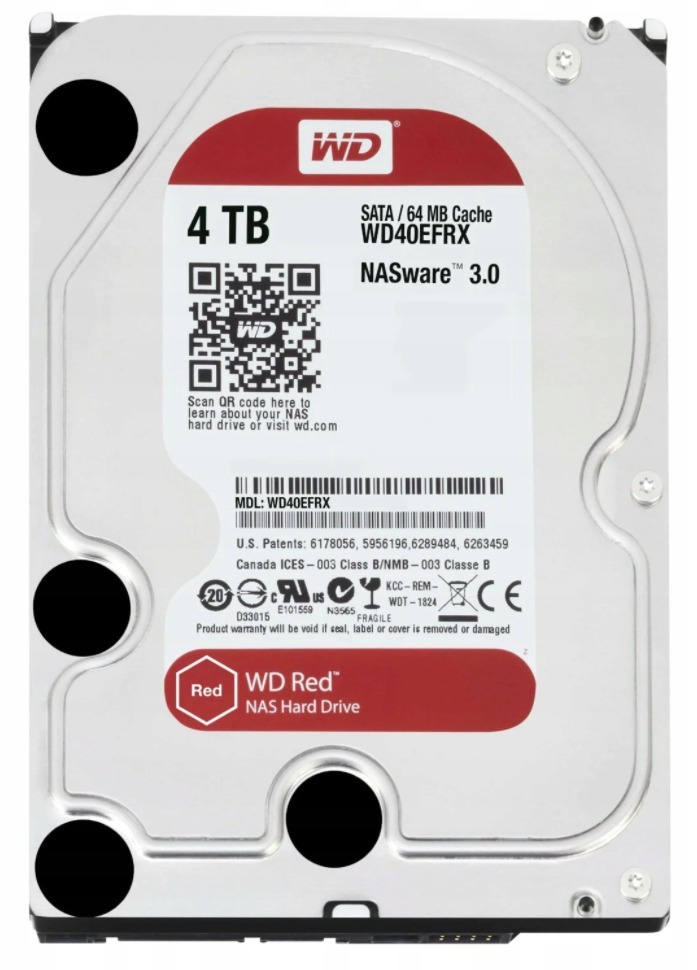 Dysk WD NASware 3.0 HDD 4TB 3,5'' SATA III 5400 | Gdańsk | Kup teraz na ...