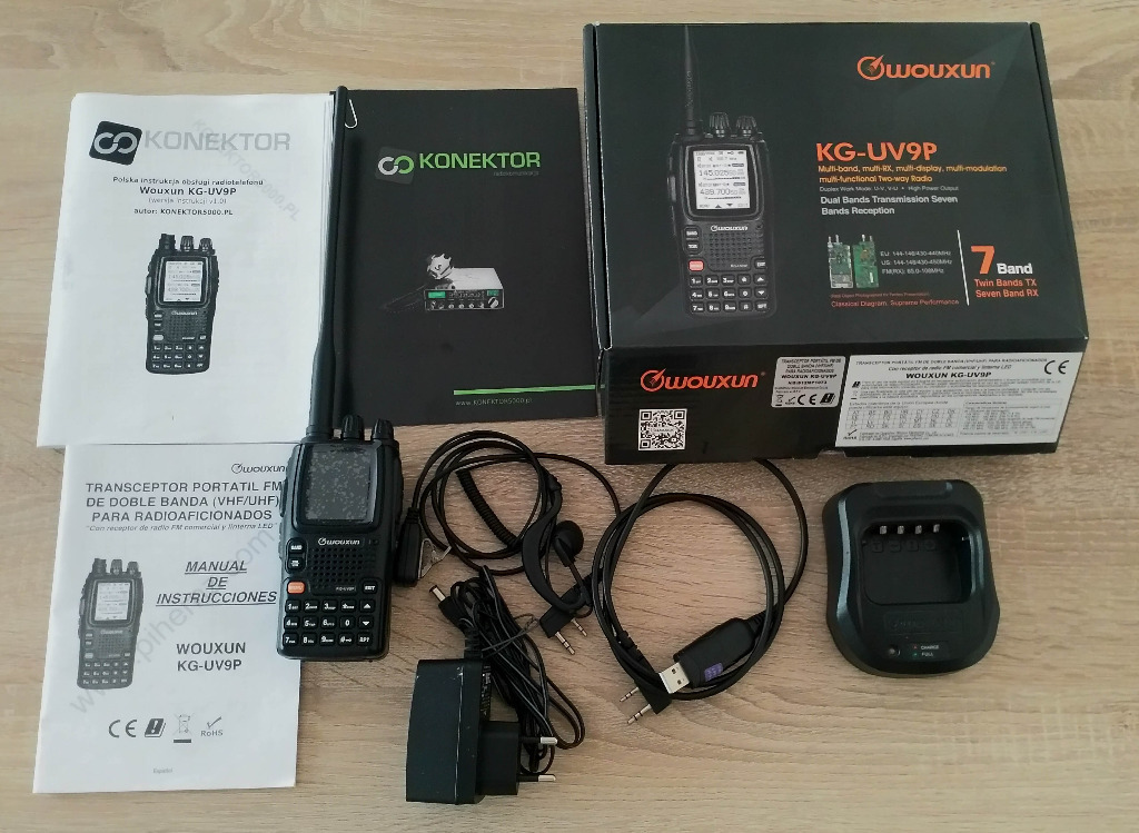 Wouxun KGUV9P radiotelefon VHF/UHF 7W krótkofalów Płock Kup teraz
