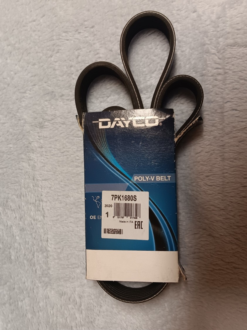 РЕМІНЬ БАГАТОРЕБЕРНИЙ DAYCO 7PK 1680S 