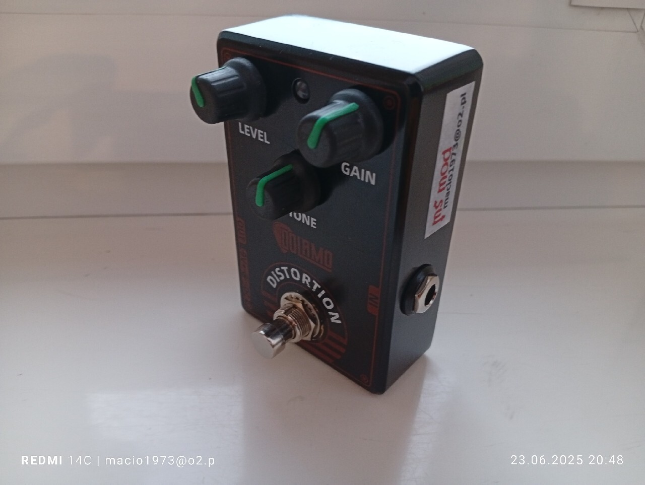 ギター Effector set Efekt gitarowy - Allegro Lokalnie