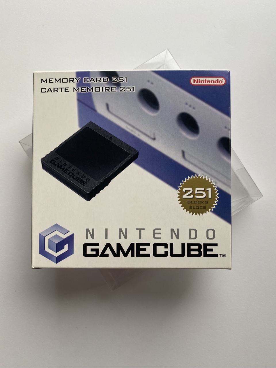 GAMECUBE MEMORY CARD 251 BLOCS IDEAŁ / UNIKAT Ślęza Licytacja na