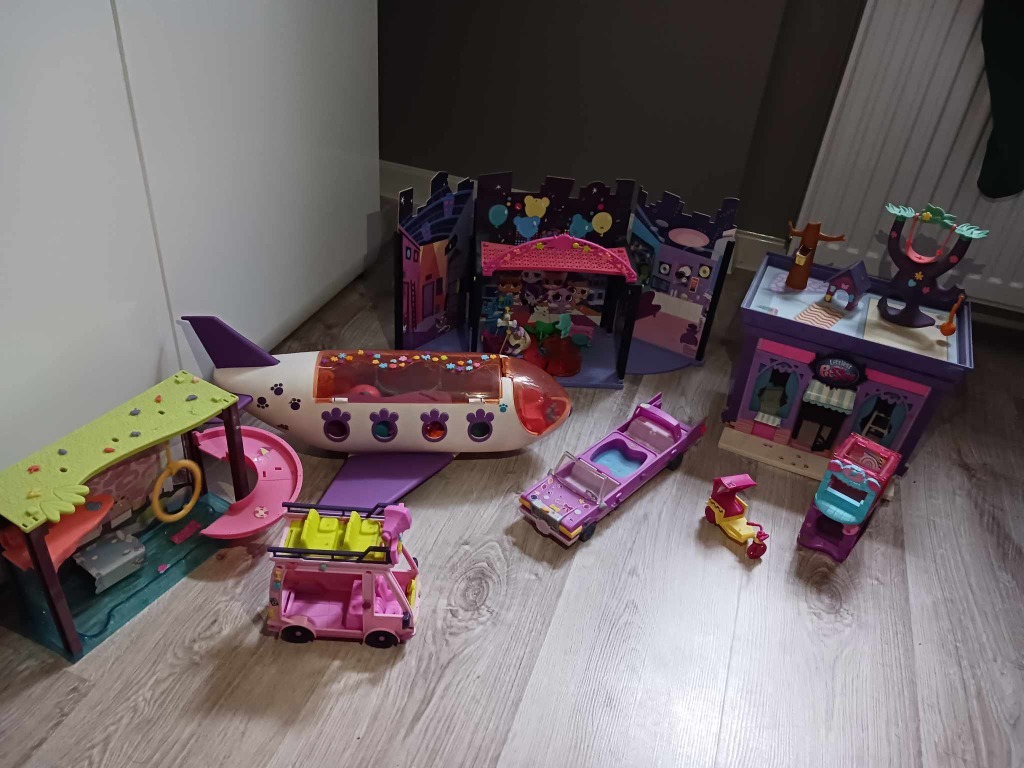 Zestawy Pet Shop, zabawkowe domki + 71 Figurek Tczew Kup teraz na