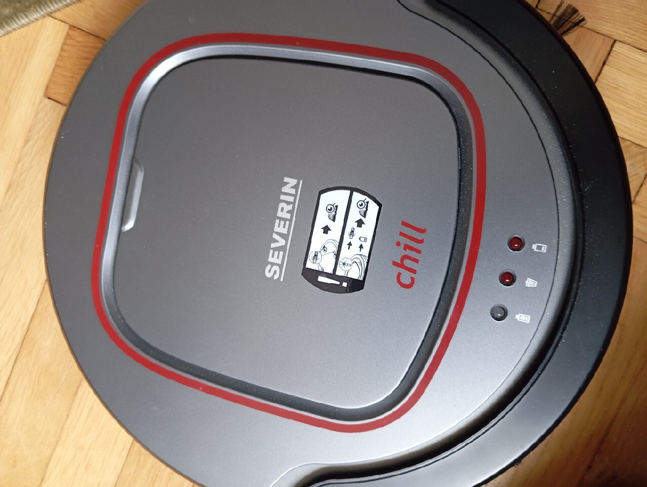 Severin odkurzacz robot RB7025 CHILL srebrno czerw Koszalin Kup