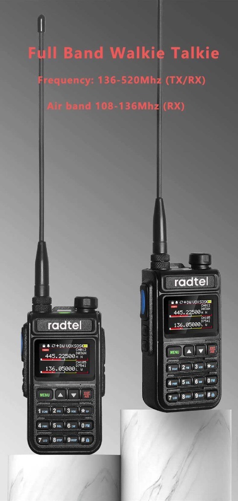 Radiotelefon krótkofalówka Radtel RT-890 FM/AM | Ustron | Kup teraz na ...