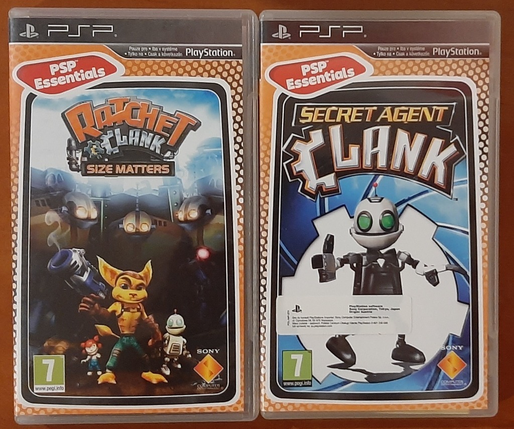 PSP] Ratchet & Clank Size Matters + Secret Agent Clank São