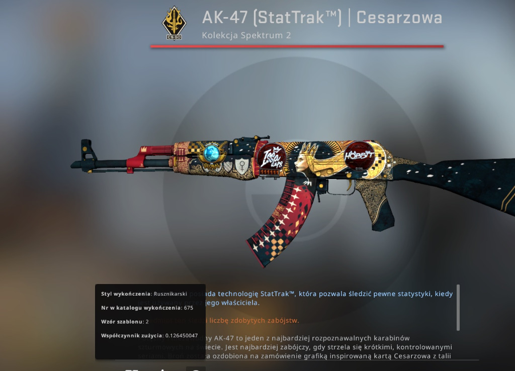 Cs Go Cs Go Skin Skorka Cesarzowa Stattrak Mw Kup Teraz Za 420 00 Zl Ubrzez Allegro Lokalnie