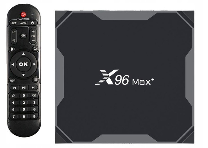 Android TV X96 Max Plus 4GB RAM 64GB ROM gwarancja