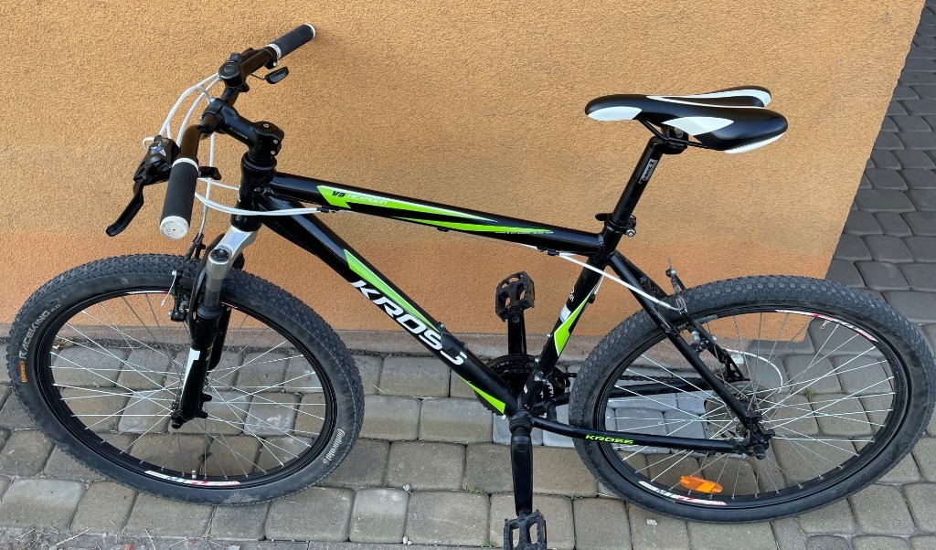 ROWER GÓRSKI KROSS HEXAGON V3 MTB CZARNOZIELONY Kraków Kup teraz