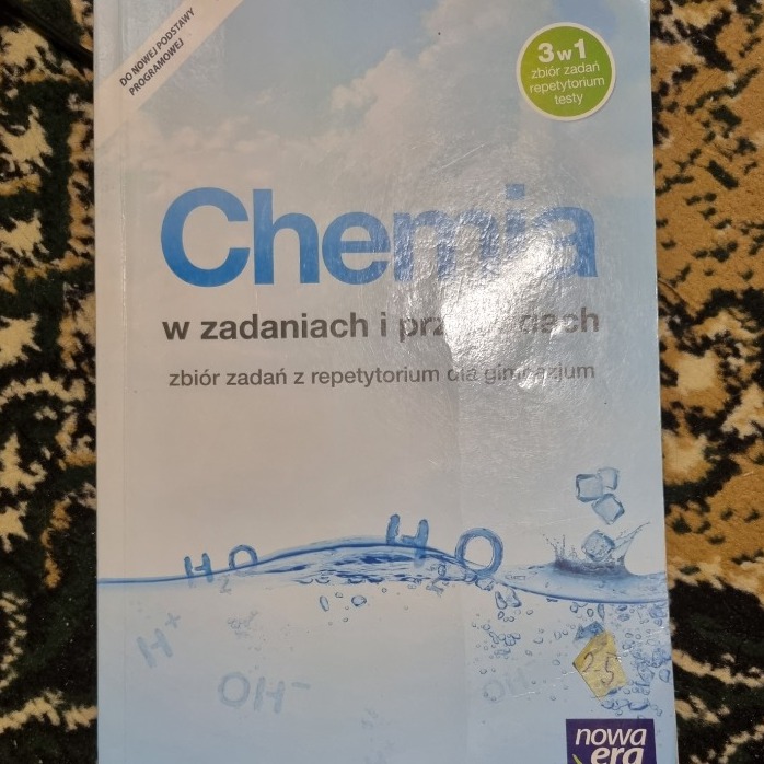 Chemia W Zadaniach I Przykładach Zbiór Dla Gimnazjum Pdf Chemia w zadaniach i przykładach | Połaniec | Kup teraz na Allegro Lokalnie