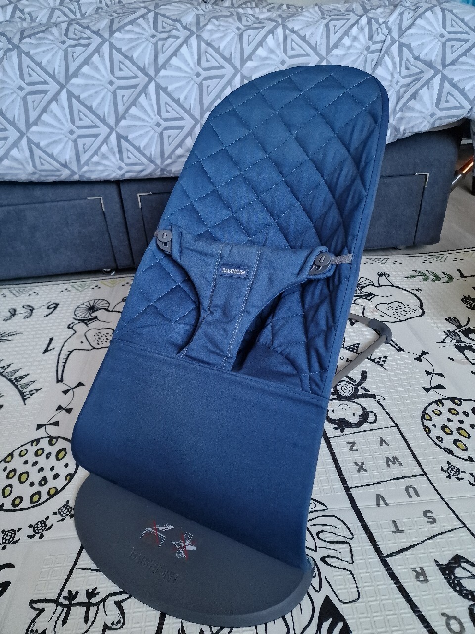 Baby Bjorn Bouncer lezaczek bujaczek midnight blue Grodziec Śląski