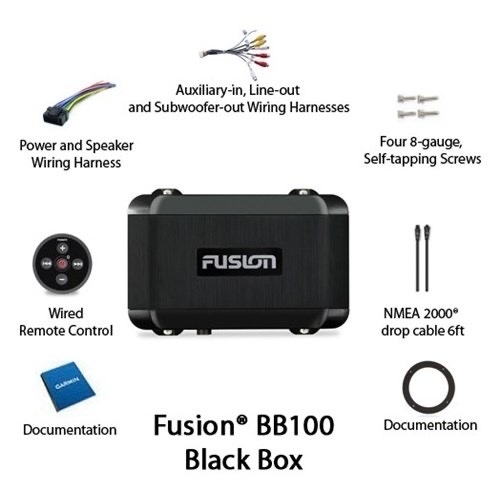 FUSION marine Black box MSBB100 Gdańsk Kup teraz na Allegro Lokalnie