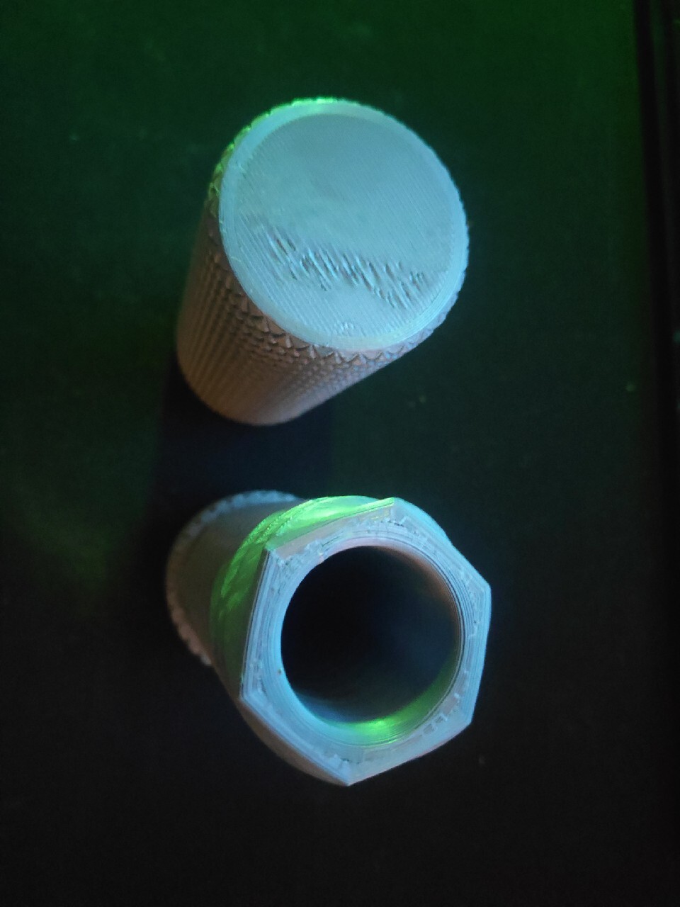 Knurled Twist Container srebrny 3D print Warszawa Kup teraz na