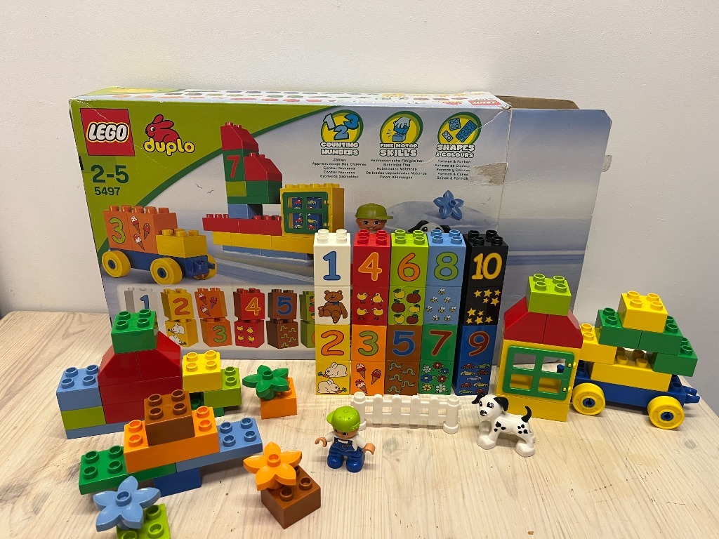 LEGO DUPLO ZESTAW 5497 CYFRY KOMPLETNY | Wroc??aw | Licytacja na Allegro Lokalnie