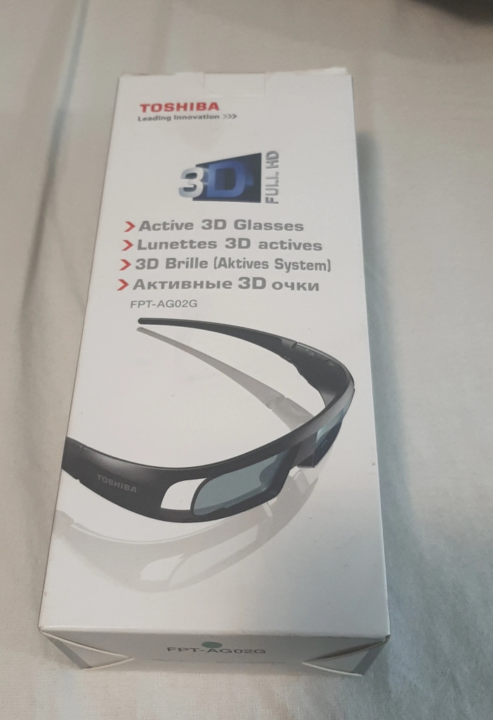 Okulary/gogle aktywne 3D TOSHIBA FPTAG02G Karczew Kup teraz na