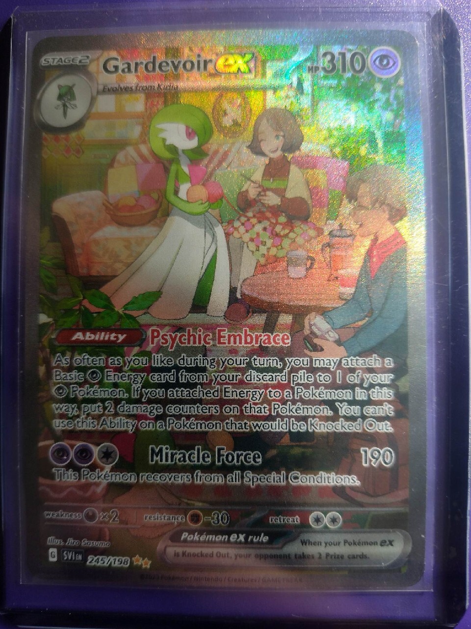 Pokemon TCG Gardevoir ex SVI 245 Scarlet & Violet Kraków Kup teraz