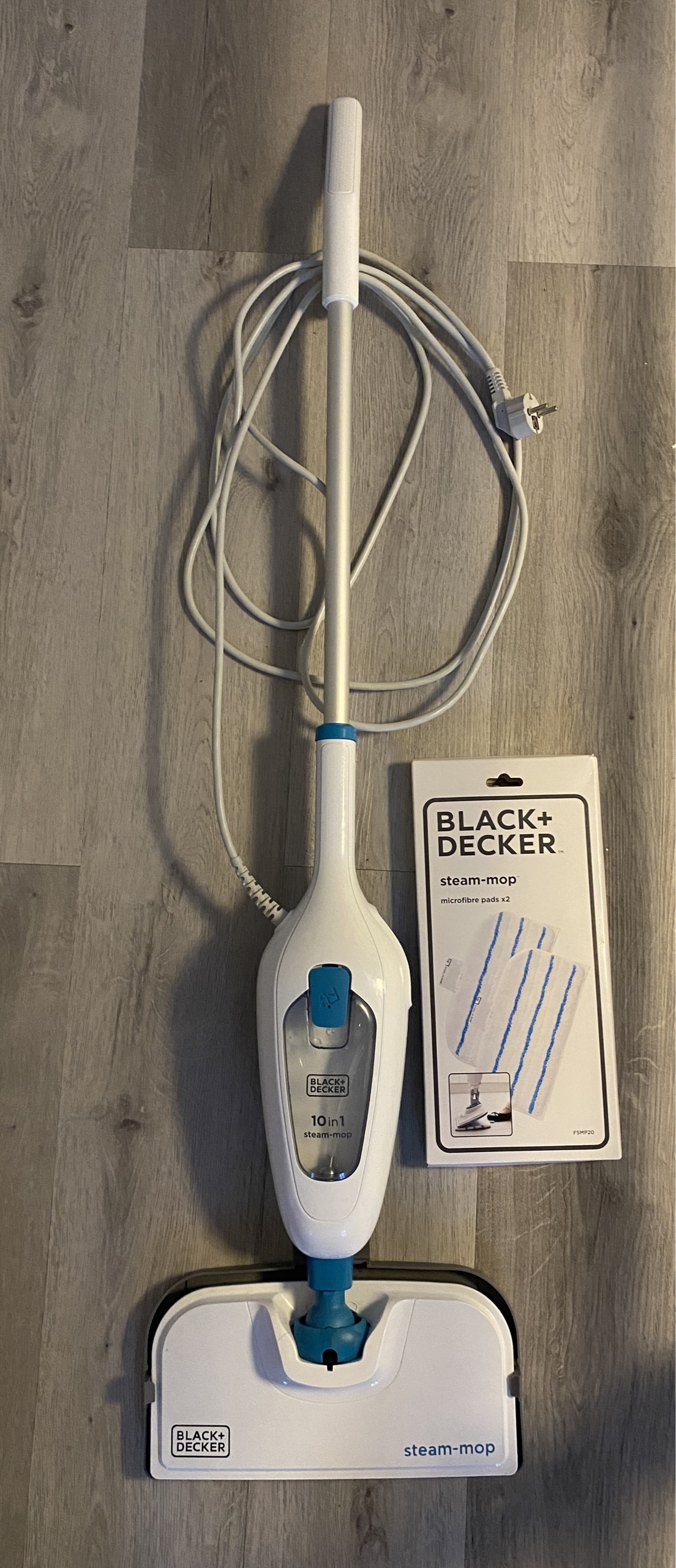 Mop parowy BLACK&DECKER FSMH13E10 + 2 nakładki Warszawa Kup teraz