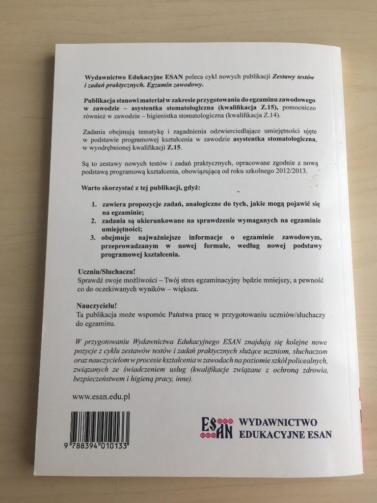Testy Egzaminacyjne Dla Asystentek Stomatologicznych