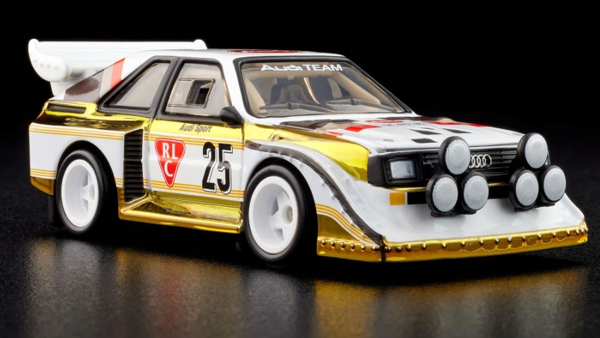 RLC Hot Wheels Collectors 1985 Audi Sport Quattro S1 żółty