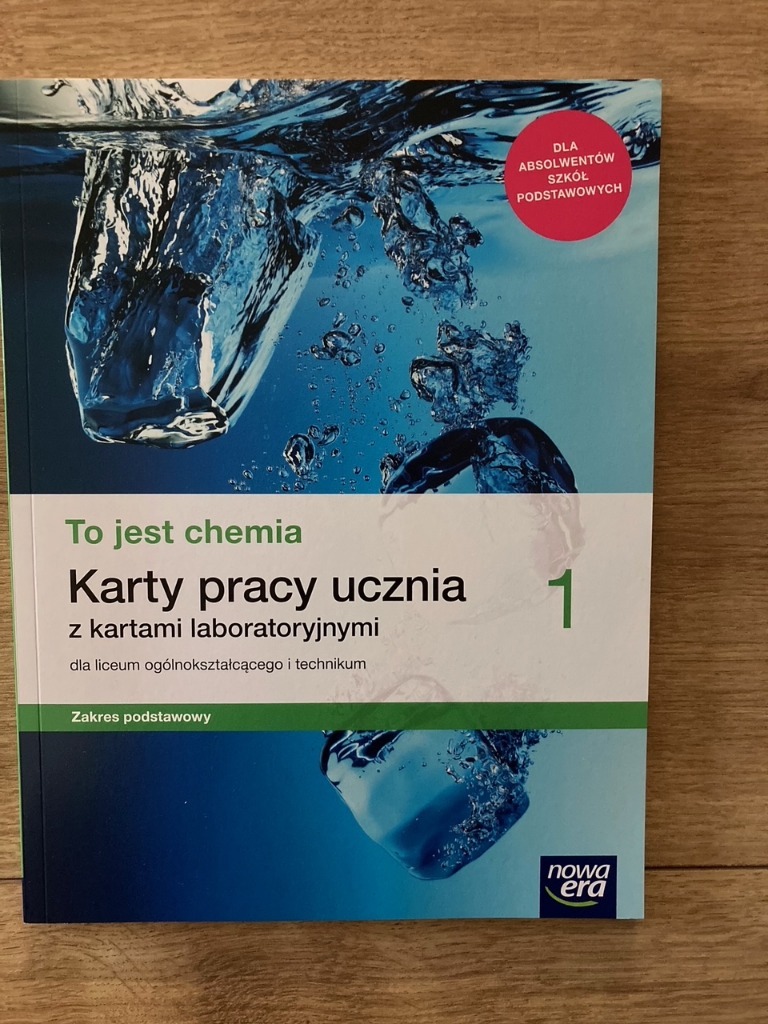 To Jest Chemia 1 Karty Pracy