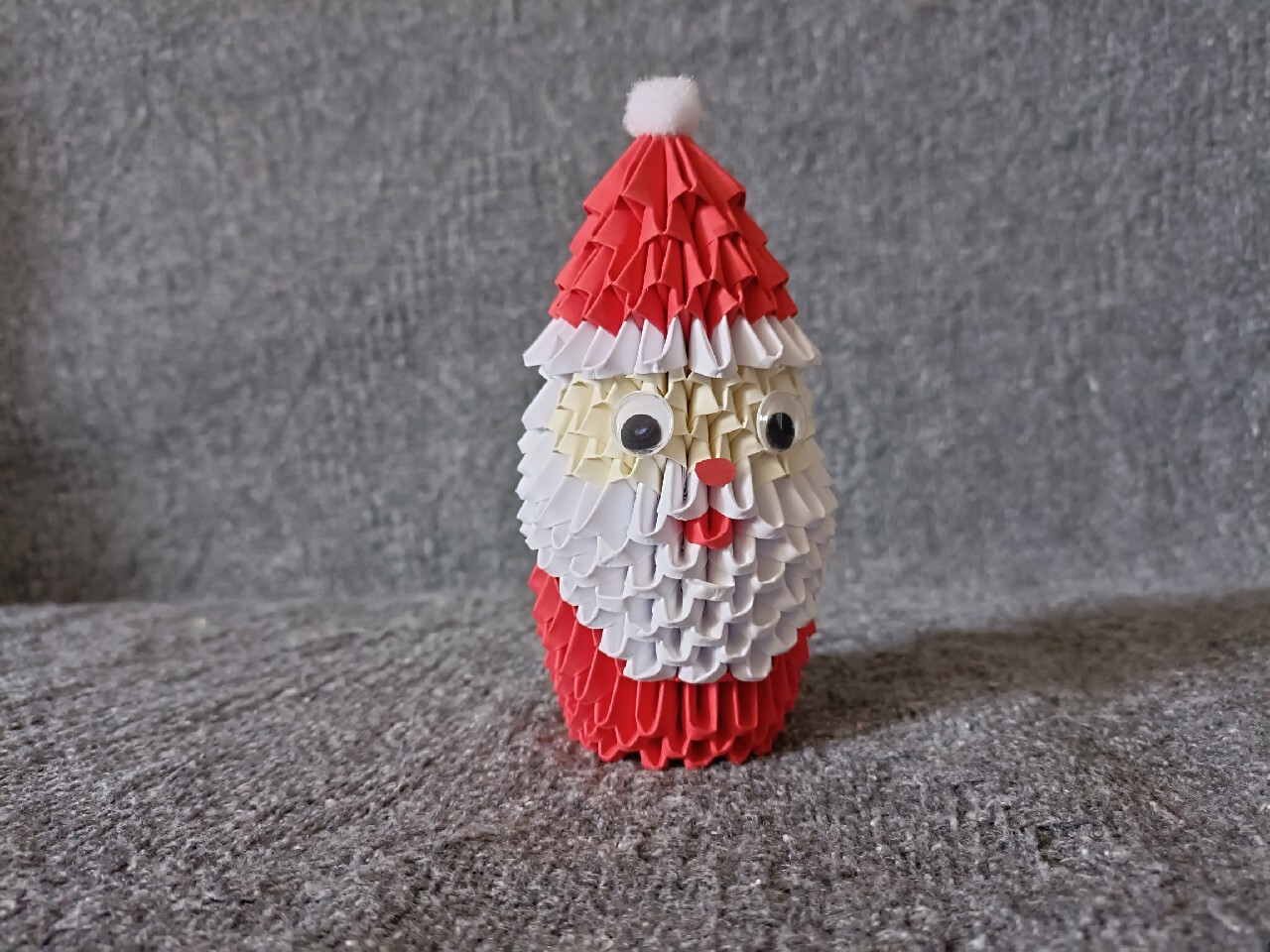 Święty Mikołaj Origami Modułowe 3D Kwidzyn Kup teraz na Allegro