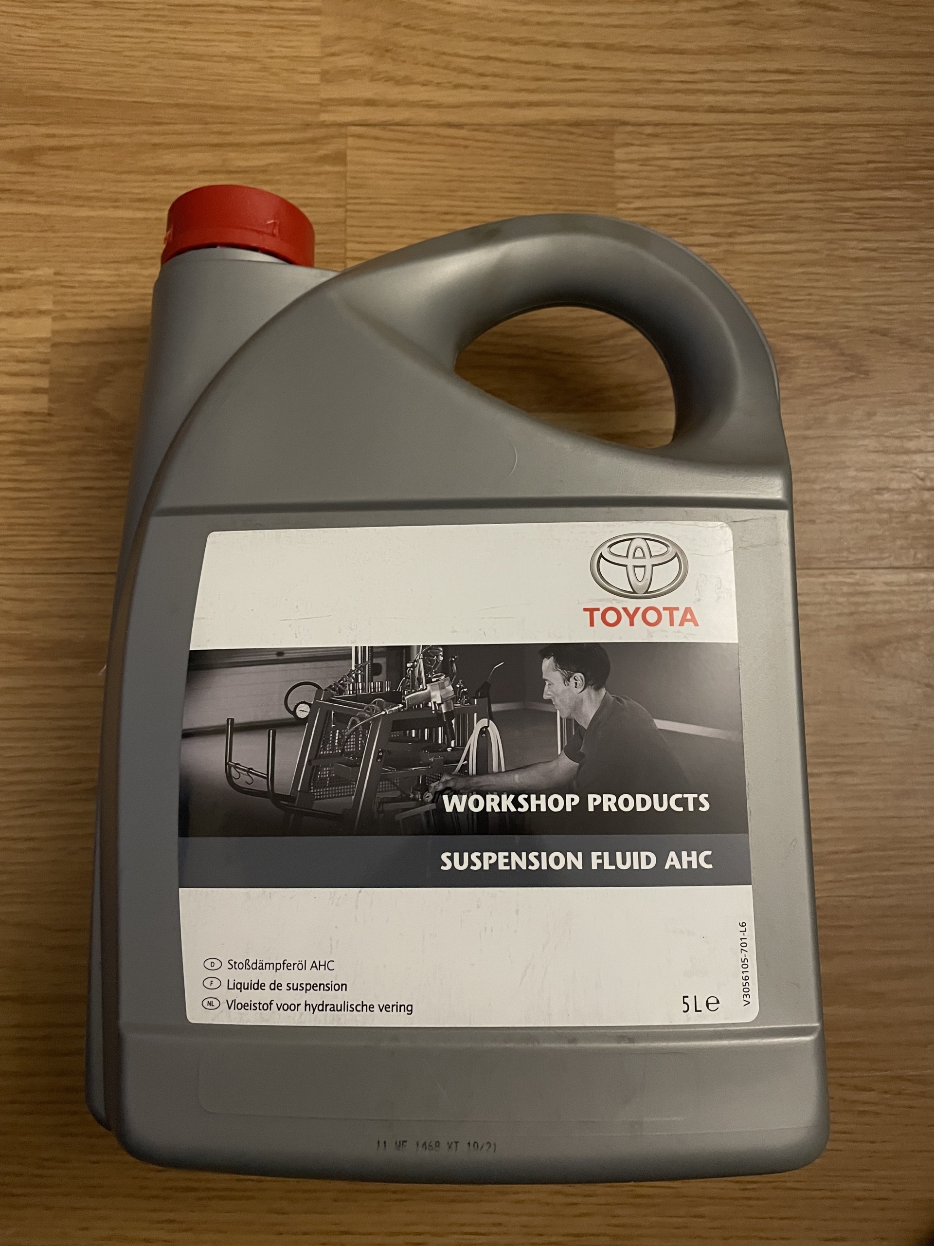 Olej hydrauliczny Toyota Suspension Fluid AHC, 5L Toruń Kup teraz na Allegro Lokalnie